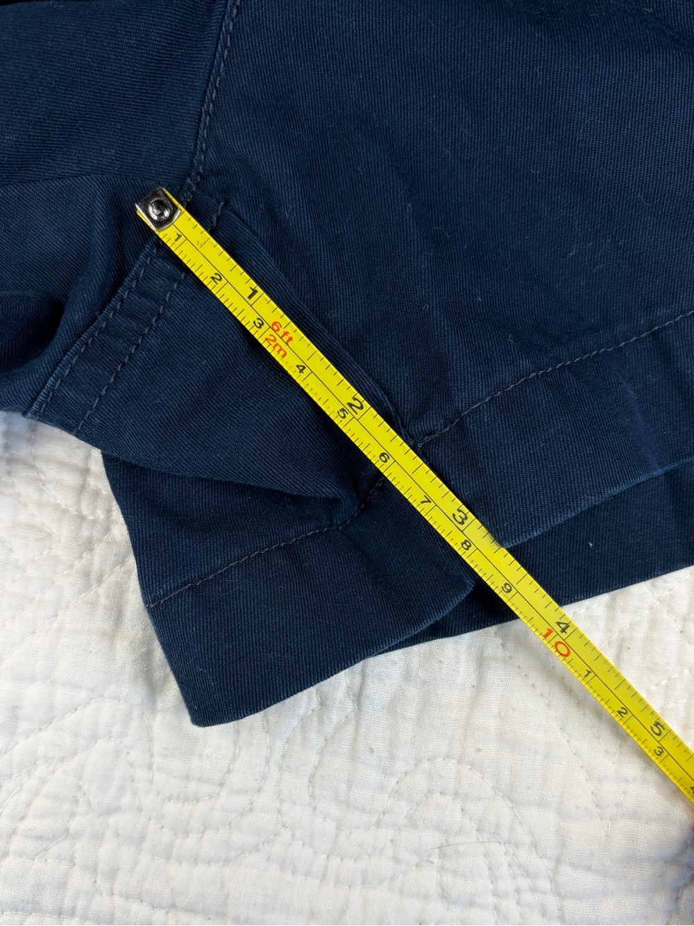 Ralph Lauren Navy Polo Embroidered Women’s Shorts - Picture 6 of 7